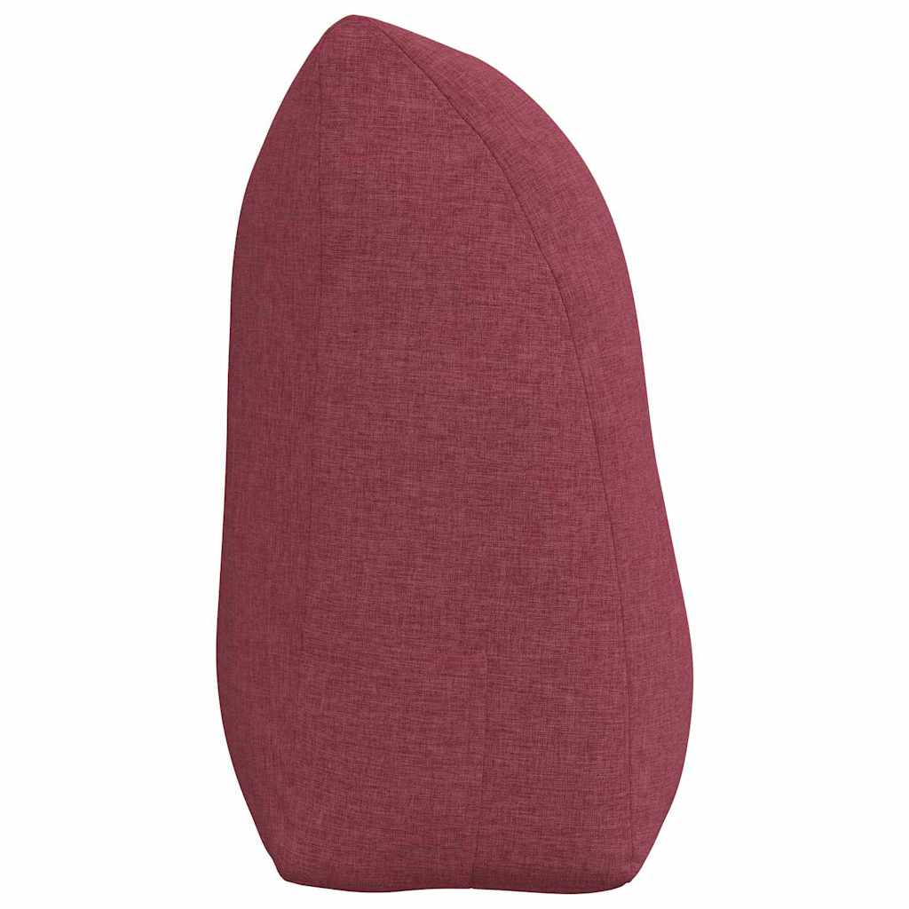 Back Cushion Burgundy 100 x 24 x 50 cm Fabric