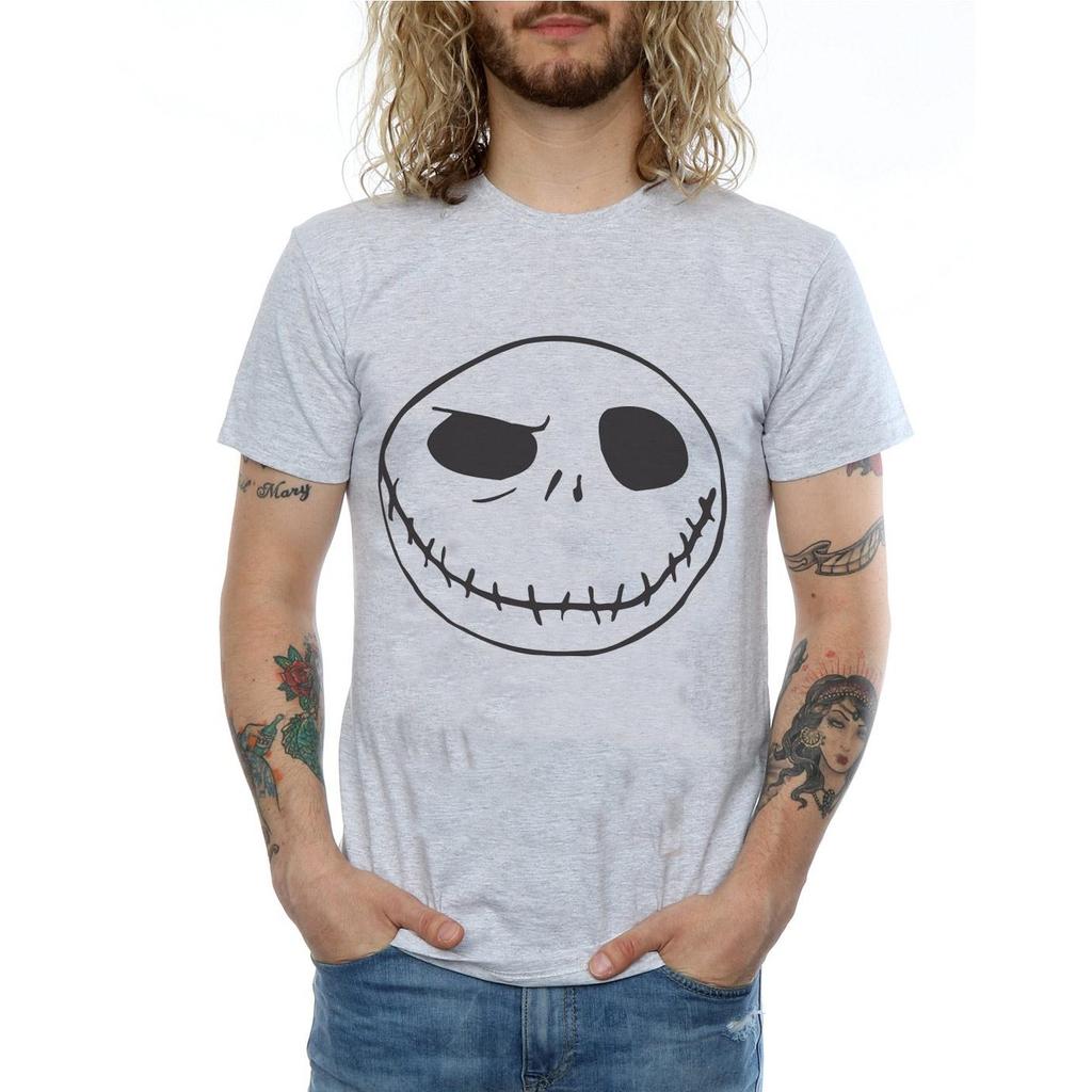 Disney Mens Nightmare Before Christmas Jack´s Big Face T-Shirt