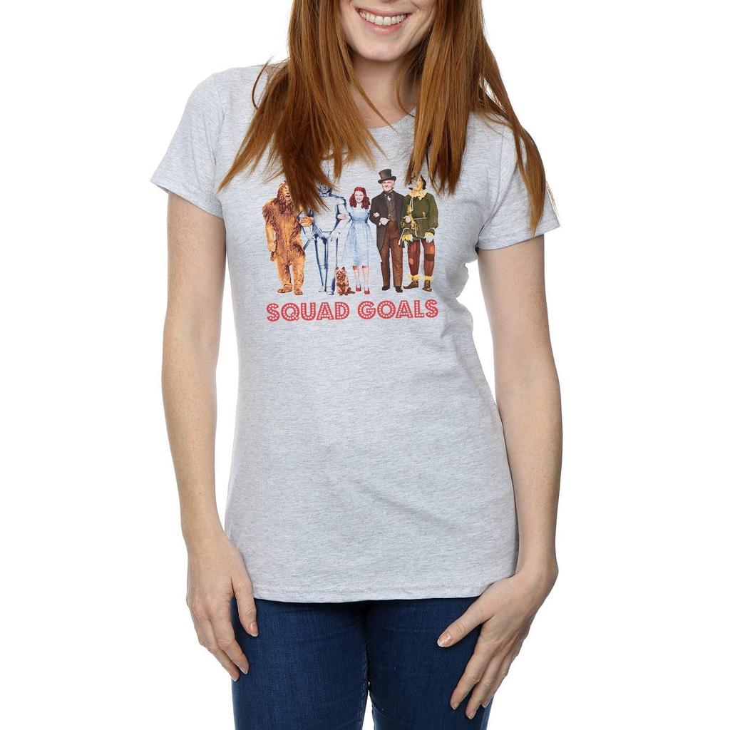 The Wizard Of Oz Womens/Ladies Squad Goals Cotton T-Shirt