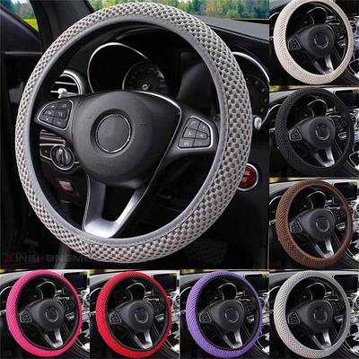 38 см Ice Car Авто Шелковый Чехол на Руль Противоскользящий Защитник Колеса