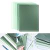 5Pcs Clear Plastic Folders File Paper Cover Clear Side Cut File Cover for File Ducoment Report Project Presentation