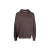 Essentials Hoodie Plum Men Tops Brown 192BT222055F