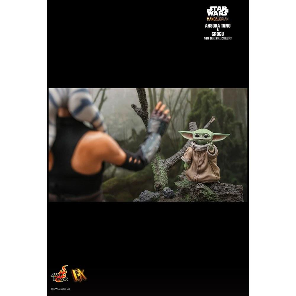 Hot Toys Мандалорец TV Masterpiece DX Асока Тано и Грогу Фигурки в масштабе 1/6