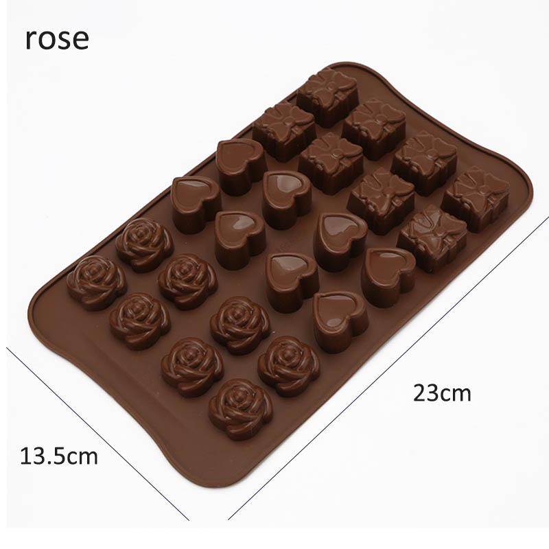 Пищевые аксессуары для выпечки, кухонные гаджеты, форма для печенья, торта, нетоксичная силиконовая форма для шоколада