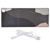 Desk Mouse Pad Large Size Automatic Power Off Heating Desktop Mat with Power Cable for Home Office