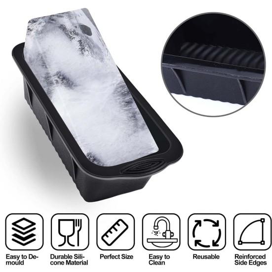 2 шт./компл. лоток для льда, герметичный, гибкий, толстый, нелипкий, многоразовый, большой емкости, без деформации, очень большая форма для ледяных блоков, секс-одежда для взрослых