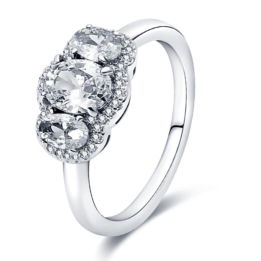 Корона Принцесса Тиара Кольца Сверкающее Сердце Любви оригинальные S925 Кольца для Женщин Обручальные Ювелирные Изделия Юбилейная оптовая продажа