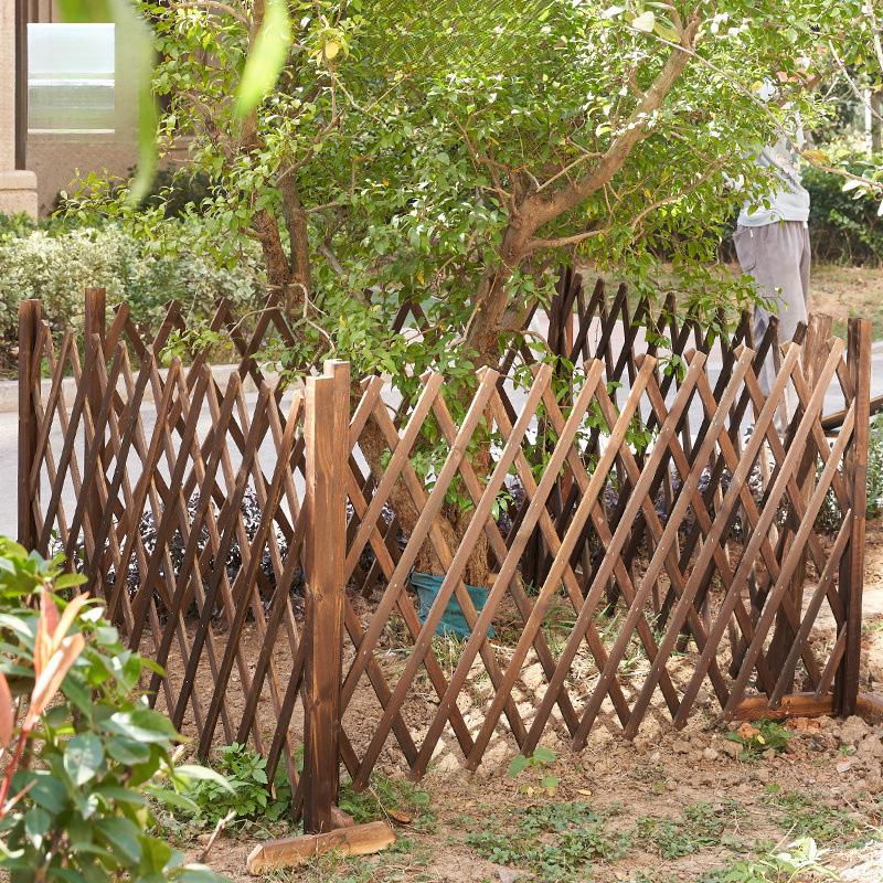 Уличный антикоррозийный раздвижной деревянный забор для сада, двора, крытого балкона и вольера для собак.