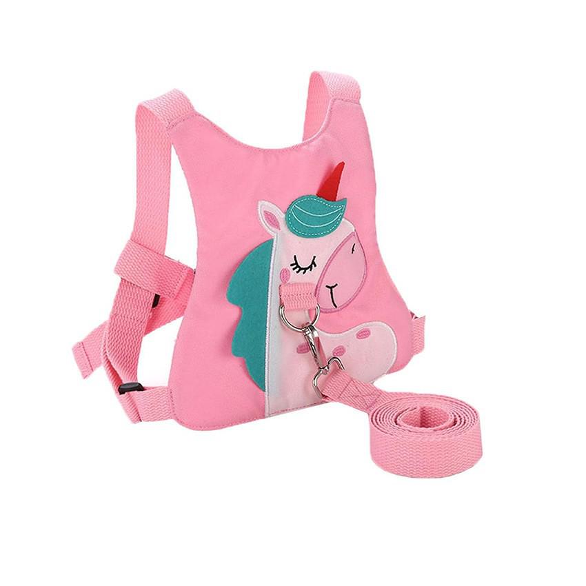 Детский противоутерянный безопасный поводок-рюкзак с веревкой и браслетом для колясок