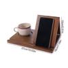 Owl Triangle Book Stand Handmade Desktop Bookend Organizer Multifunctional Recipe Shelf  Bedroom