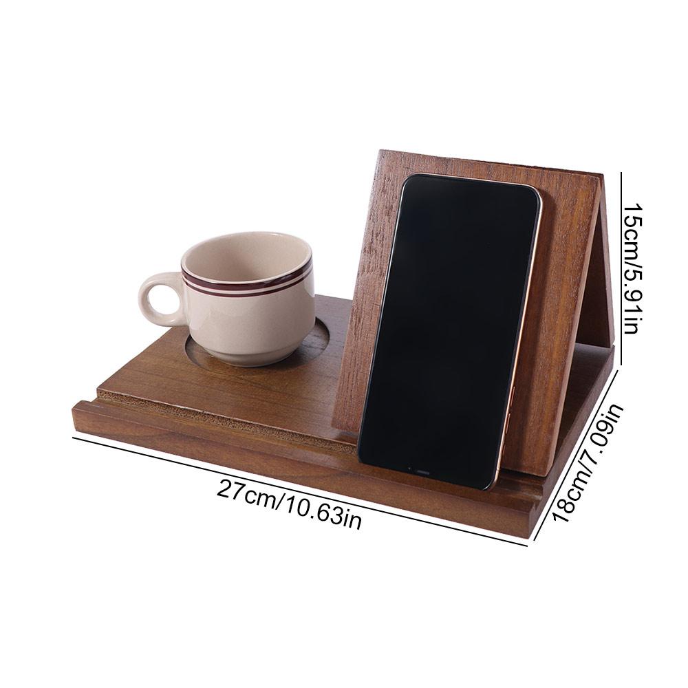 Owl Triangle Book Stand Handmade Desktop Bookend Organizer Multifunctional Recipe Shelf Bedroom