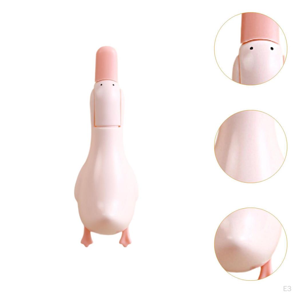 Очаровательная утка-ловушка для волос, зажим для сушки, чистящие гаджеты, экономящие место, эффективные, портативные, 2 в 1