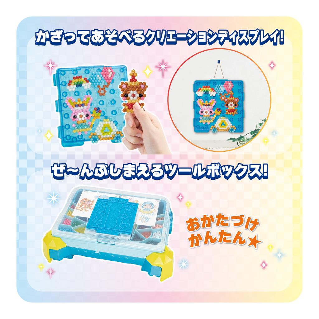 Набор Aquabeads EPOCH Aquabeads Design Factory Сертификация ST Mark Для детей от 6 лет Игрушечные водные палочки с функцией приготовления воды Игрушечные Aquabeads All-in-One