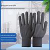 600g Non-Slip Nylon Cotton Yarn Construction Gloves with Dot Grip