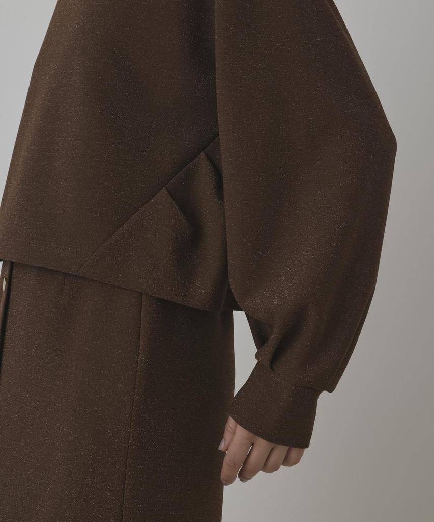 [Grace Continental] Современный топ с блестящим вырезом 25AW (Женский)