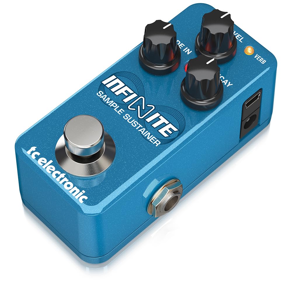 Педаль сустейна TC Electronic Sample Несколько переключаемых режимов сустейна Неограниченное количество слоев Совместимость с TonePrint Аналоговая конструкция INFINITE MINI