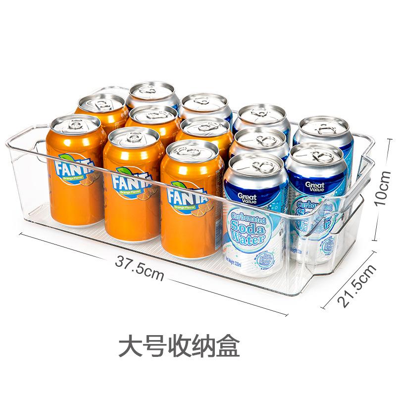 Storage Basket Storage Fridge Bins - Refrigerator Organizer Bins for Fridge Freezer Pantry And Kitchen Set Stackable