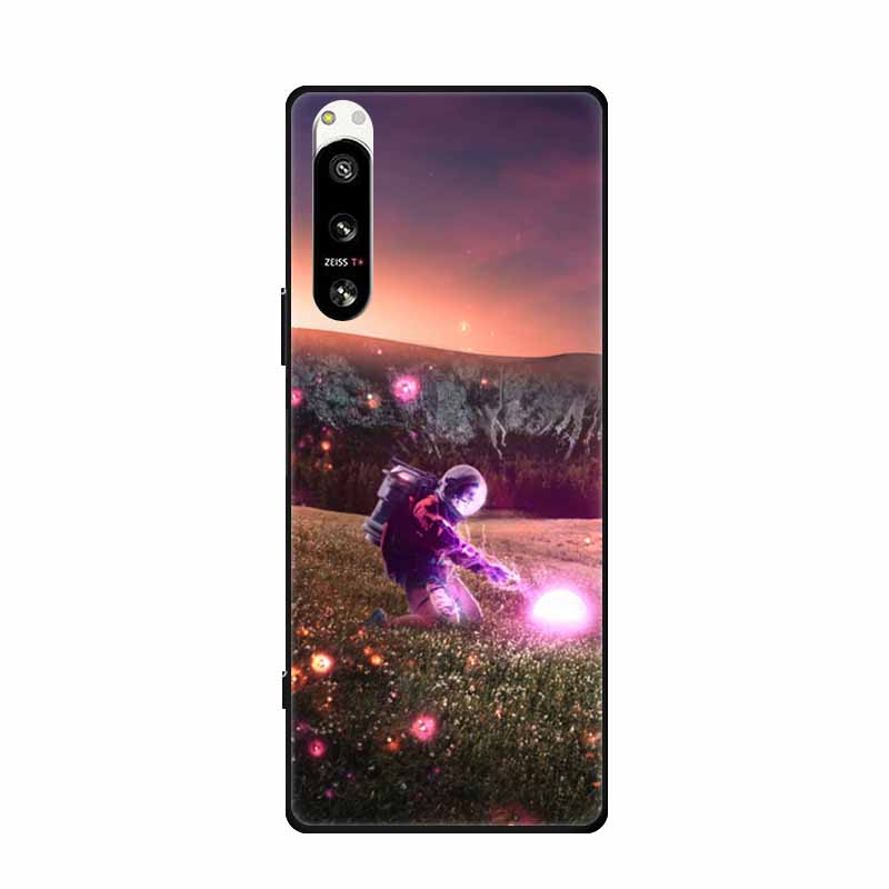 Крутой силиконовый чехол для Sony Xperia 5 IV Чехол с принтом Модный мягкий задний чехол для Sony Xperia 5IV Чехол-защита Печатные корпуса