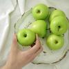 1 шт. Искусственные зеленые яблоки Имитация фруктов Киви Модель фрукта для дома Кухни Вечеринки Фотосессии Декорация