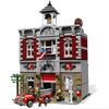 Совместимо с серией LEGO Street View ностальгическая пожарная часть 10197 гигантская строительная игрушка для взрослых