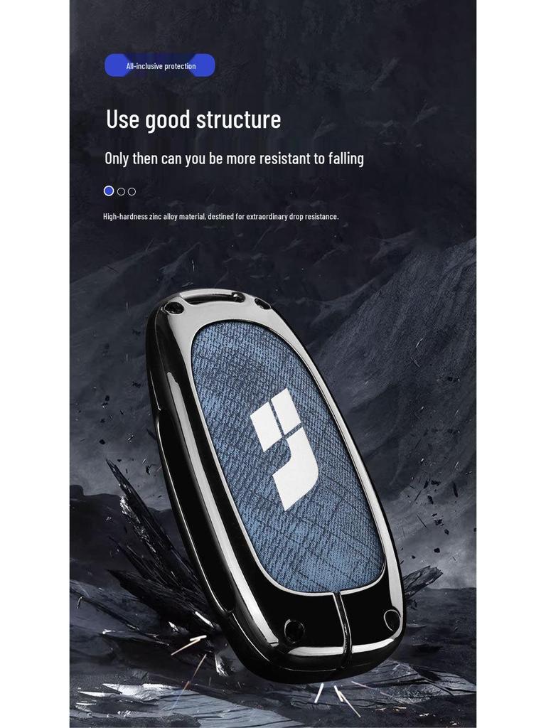 Ideal Key Case for L9/L8/L7/L6/Mega: Premium Car Accessory with Protective Shell and High-End Buckle