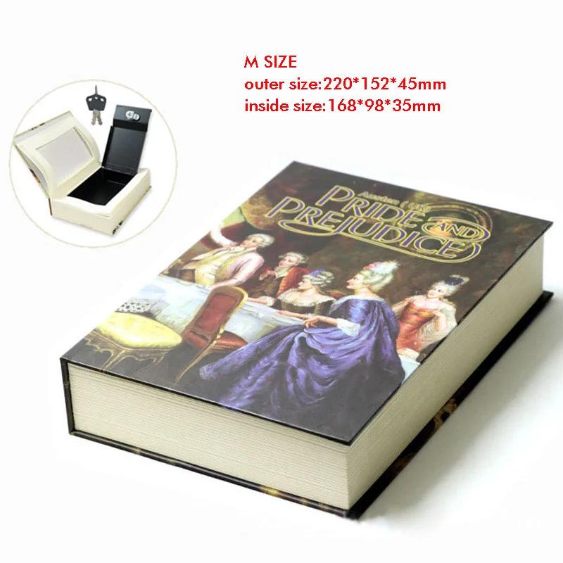 Домашний сейф высокого качества секретная книга скрытый сейф сейф копилка монет копилка денежный ящик металл сталь моделирование классические книги