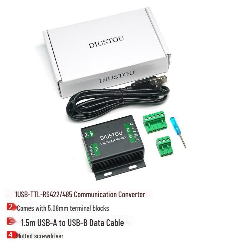 Industrial USB to TTL/RS422/RS485 Serial Converter
