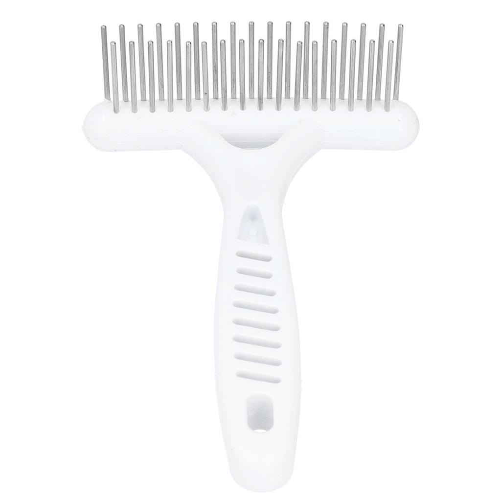 Двухрядные грабли для домашних животных, расческа для вычесывания шерсти у собак, инструмент для удаления шерсти у домашних животных