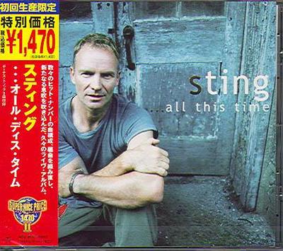 CD STING - All this time UICY90029 A&M Records 2005 Япония Рок Б/У
