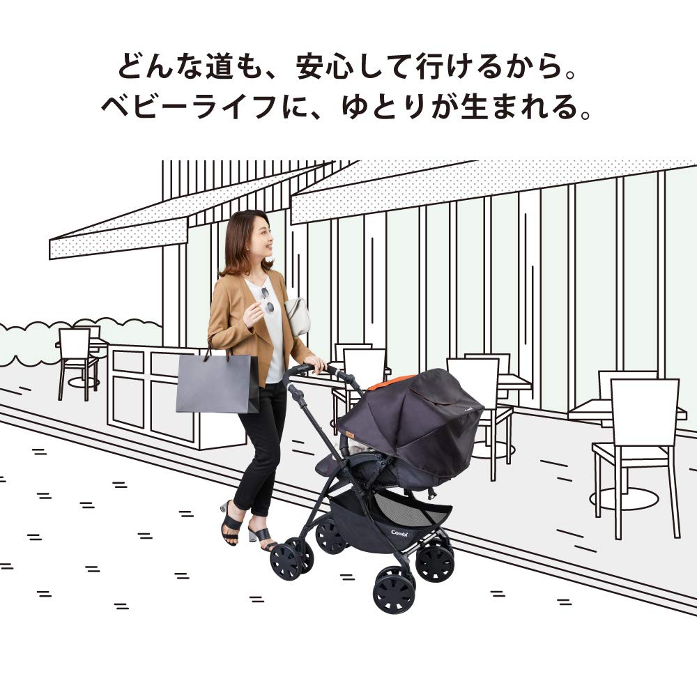 Combi White Label Crossgo 4Cas Egg Shock JJ Celestial Blue 1 месяц~