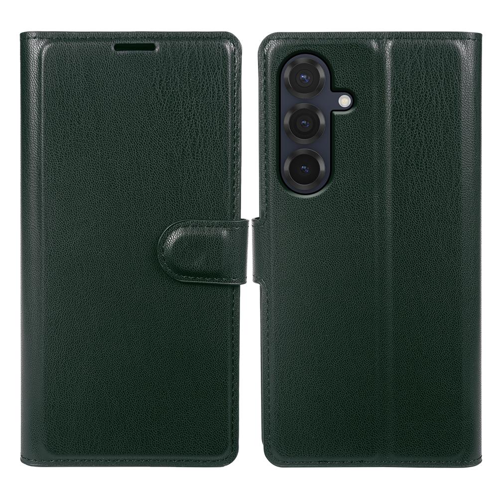 Для Samsung Galaxy S25 Чехол-подставка из биоматериала RPET RPVB Тонкий чехол для телефона с кошельком