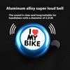 Алюминиевый сплав MTB Велосипед Предупреждающий Сигнализация Велосипед Руль Звонок Кольцо Велосипедный Звонок Мини Клаксон Велосипедные Аксессуары
