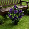 Silk Fabric Petals Silk Rose Bouquet Artificial Silk Roses