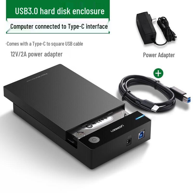Ugreen Корпус для 3,5-дюймового SATA USB 3.0 жесткого диска