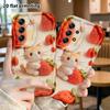 Phone case: 2D flat, suitable for Samsung Galaxy A34 A35 M05 M06 S20 S22 S21 FE Plus 5G protective case, felt little kitten, perfect Christmas and Hal