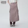 Teenie Weenie Женская повседневная офисная юбка А-силуэта