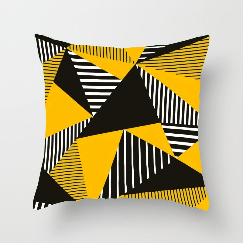 Подушка в виде оленя, геометрическая наволочка, декоративная наволочка для домашнего дивана в скандинавском стиле