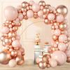 Макарон розовые шары гирлянда арка комплект свадьба день рождения украшения для вечеринки дети вечеринка для будущей мамы день рождения девушки конфетти латексные шары
