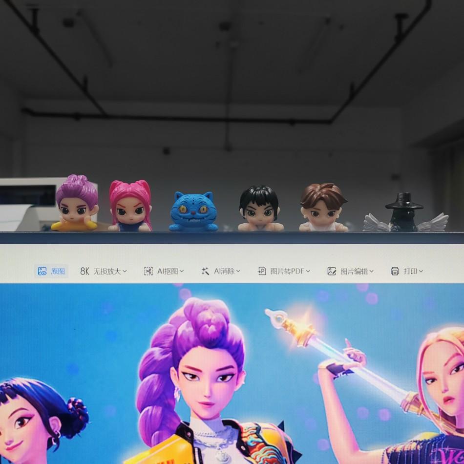 Серия папа Аниме Kpop Охотники на демонов Фигурка телефон компьютер украшение Коллекционные Фигурки Модель Игрушка день рождения Подарок