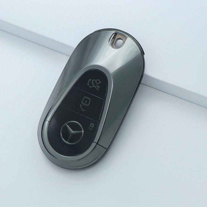 Прозрачный чехол для ключей Mercedes-Benz для C260, LC200, S400, E-Class, C-Class, EQE, GLC - Унисекс