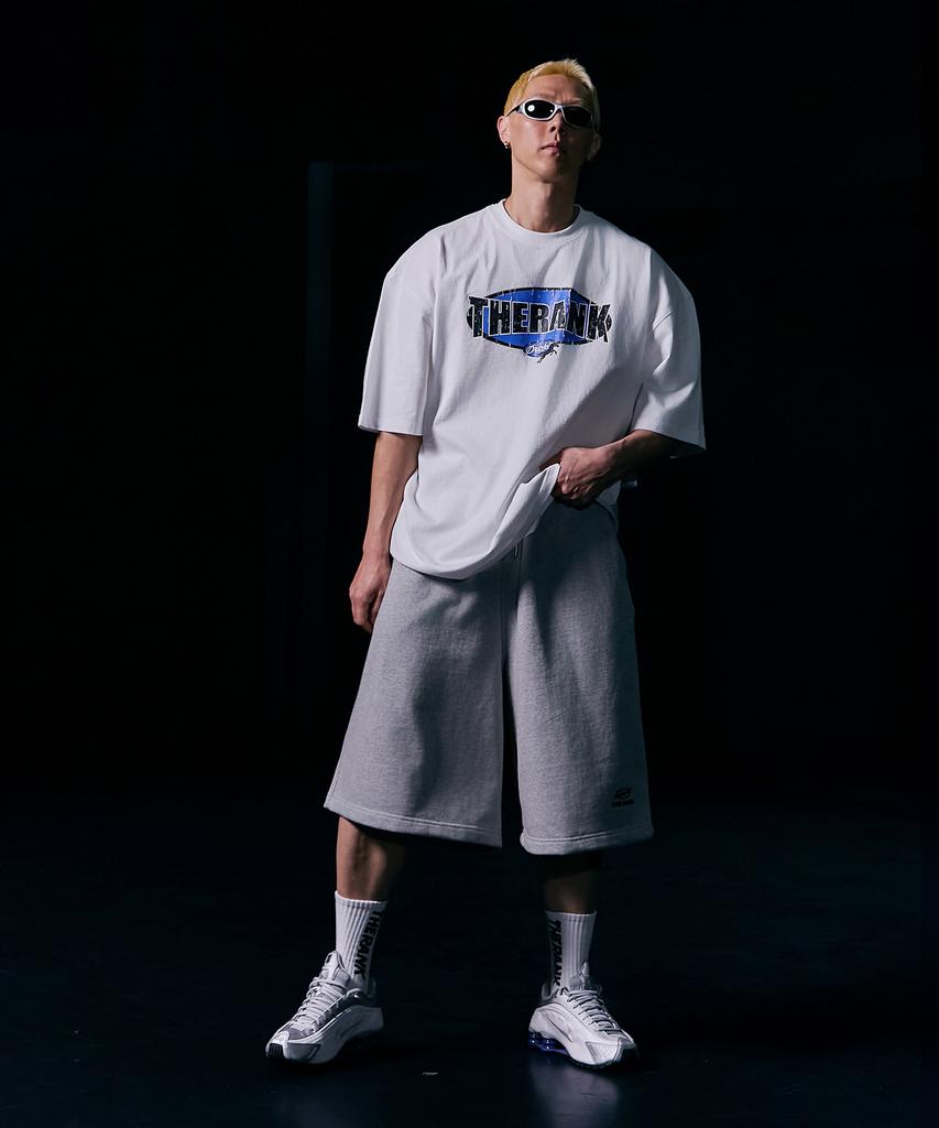 THERANK Titan Core Bermuda Pants [Melange Grey]