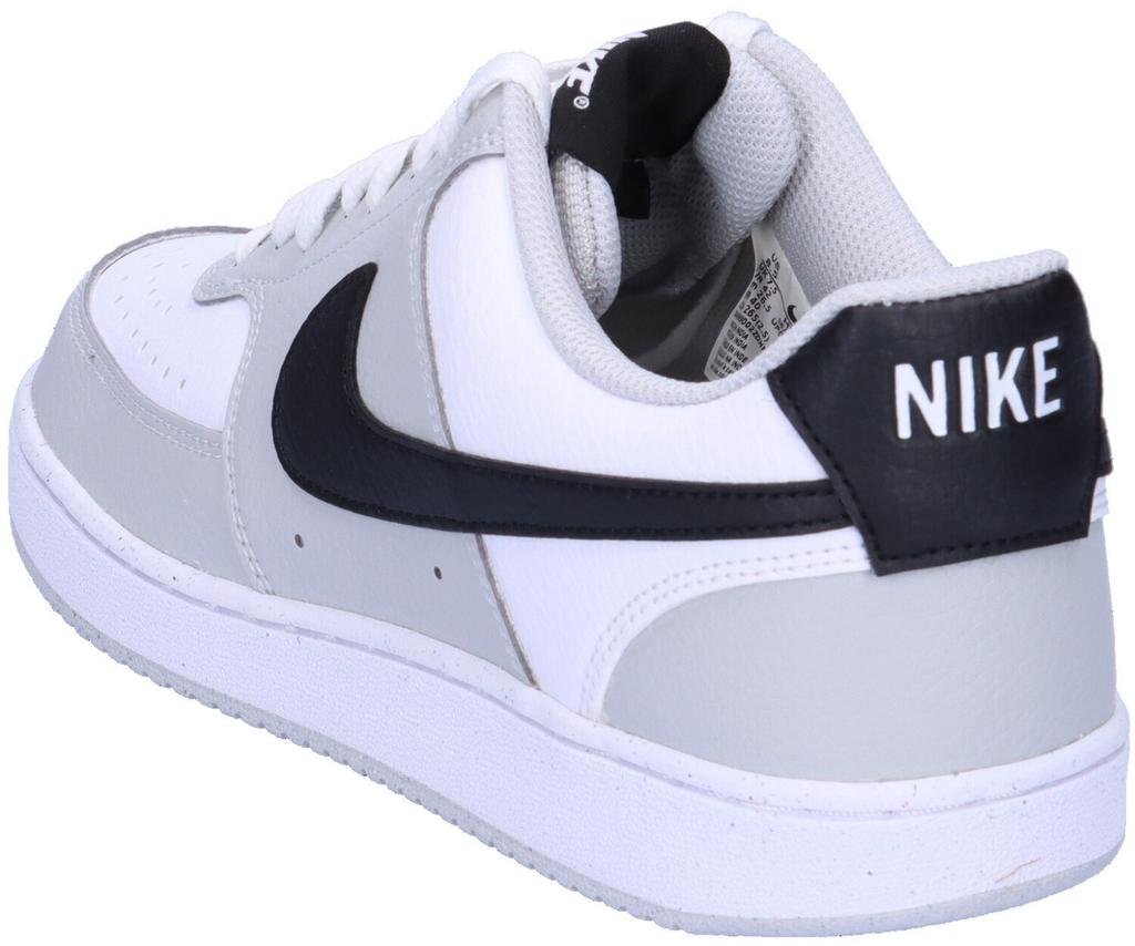 Кроссовки Nike Court Vision Low серый туман/черно-белый