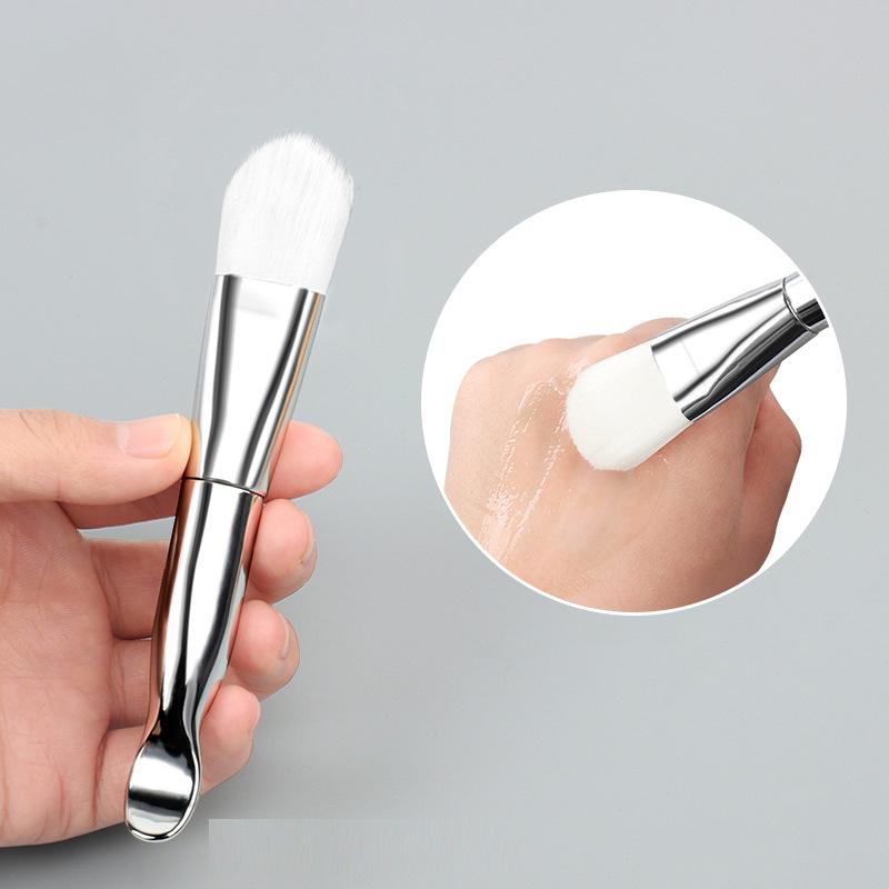 Силиконовая кисть для маски с мягкой щетиной, кисть для маски с покрытием, инструмент для нанесения грязевой маски на лицо, кисть-аппликатор