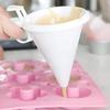 Handheld Batter Dispenser Cup Cake Baking Tool Portion Funnel Cream Frosting Chocolate Separator Measuring Cup Pastry Dispenser