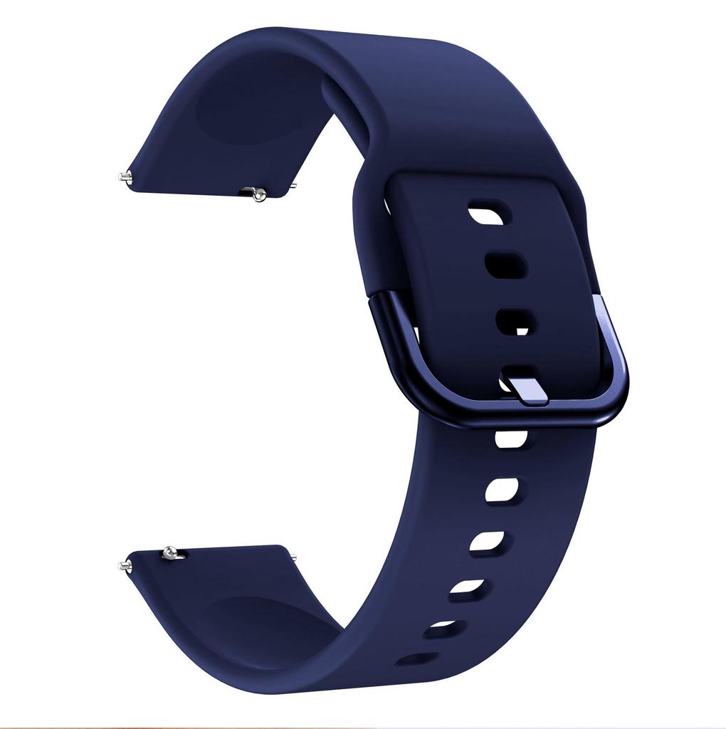 Samsung Galaxy Active 22mm Silicone Watch Band for Samsung S3 and Huawei GT2 46mm - Universal Replacement Wristband