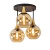 Ceiling Lamp 3xE27 CALLISTO BLACK/GOLD
