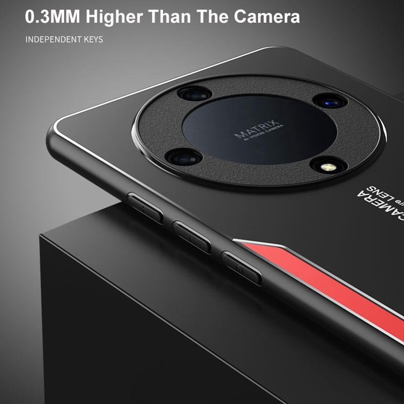 Металлический чехол из алюминиевого сплава для Honor Magic 5 Lite X9A X8A X7A задняя крышка силиконовый матовый чехол для телефона Honor X7 X9 5G X40 GT противоударный защитный чехол