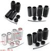 Versatile Front Fork Shock Absorber Cover Set For Harley Breakout 2018 Sleek Black Finish