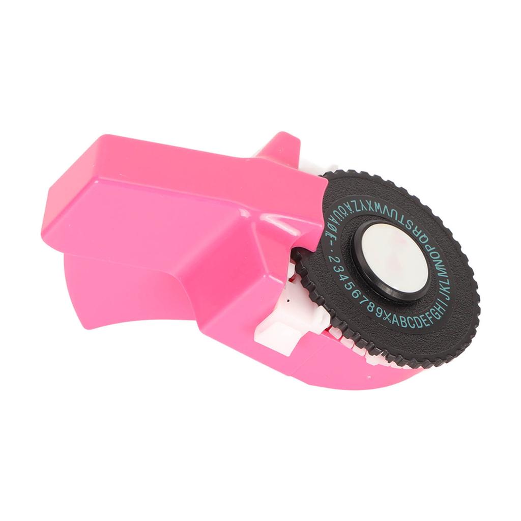 Embossing Label Maker Small Portable Ergonomic Design Manual Handheld Label Printer for