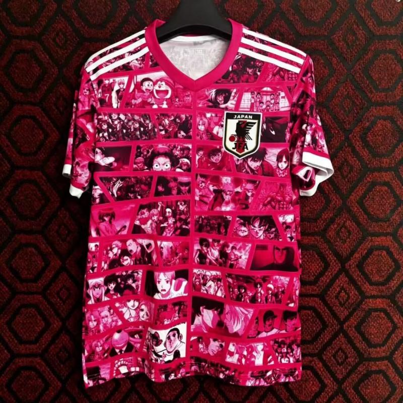 Japan National Team Football Jersey Anime Edition Short Sleeve Tsubasa Ozora Sports